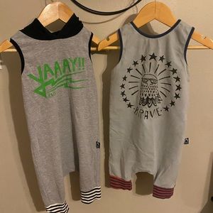 Rags to raches rompers 18-24m